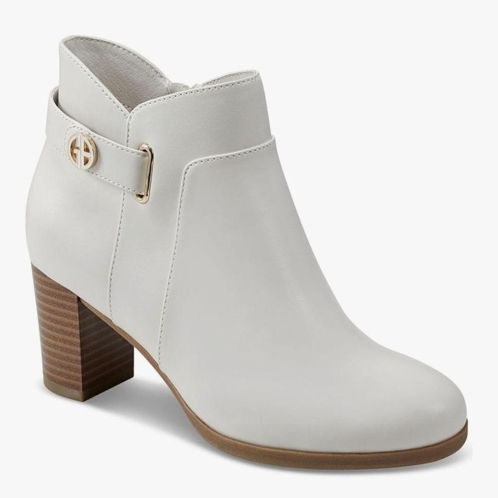 Giani Bernini Womens  Block Heel Slip On Booties